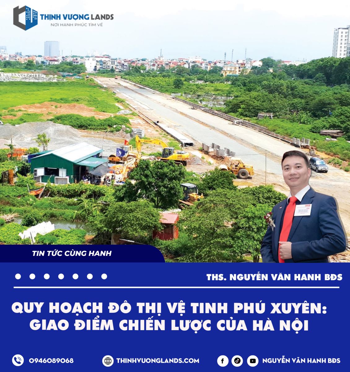 Quy hoạch đô thị vệ tinh Phú Xuyên: Giao điểm chiến lược của Hà Nội