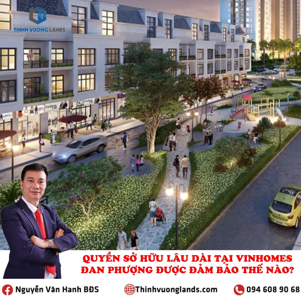 Quyền sở hữu lâu dài tại Vinhomes Đan Phượng được đảm bảo thế nào?