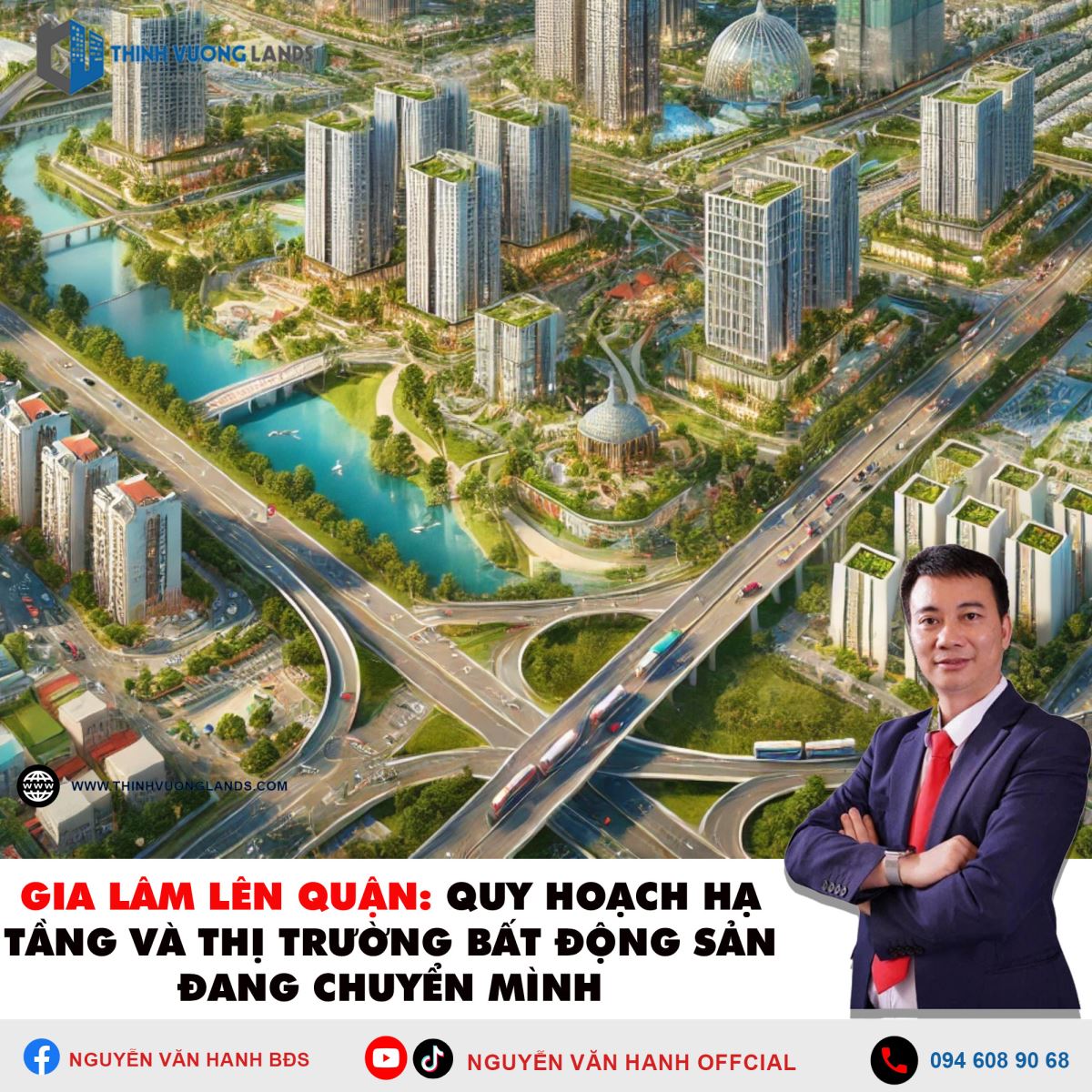 Gia Lâm Lên Quận: Quy Hoạch Hạ Tầng Và Thị Trường Bất Động Sản Đang Chuyển Mình