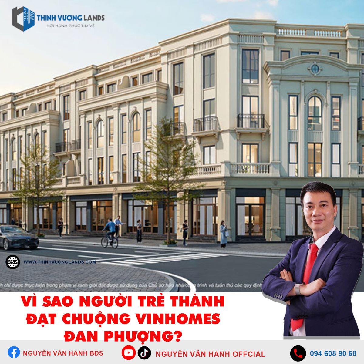 Vì sao người trẻ thành đạt chuộng Vinhomes Đan Phượng?