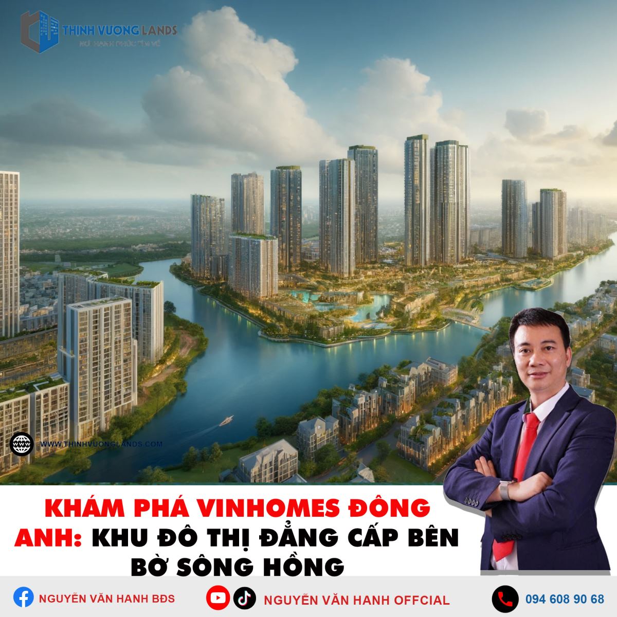 Khám Phá Vinhomes Đông Anh: Khu Đô Thị Đẳng Cấp Bên Bờ Sông Hồng