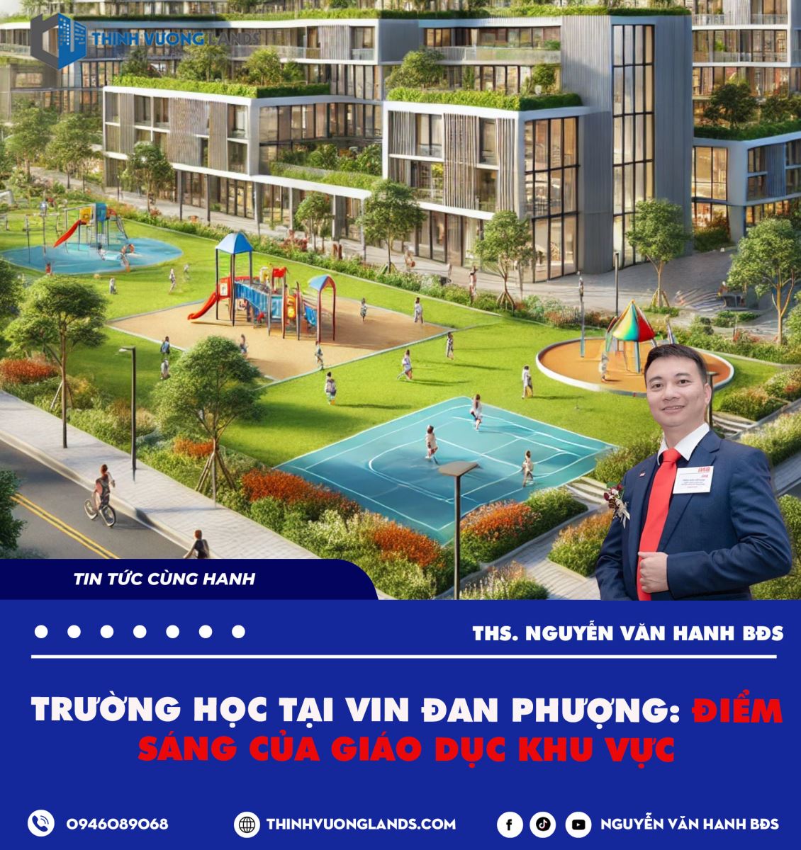 Trường học tại Vin Đan Phượng: Điểm sáng của giáo dục khu vực