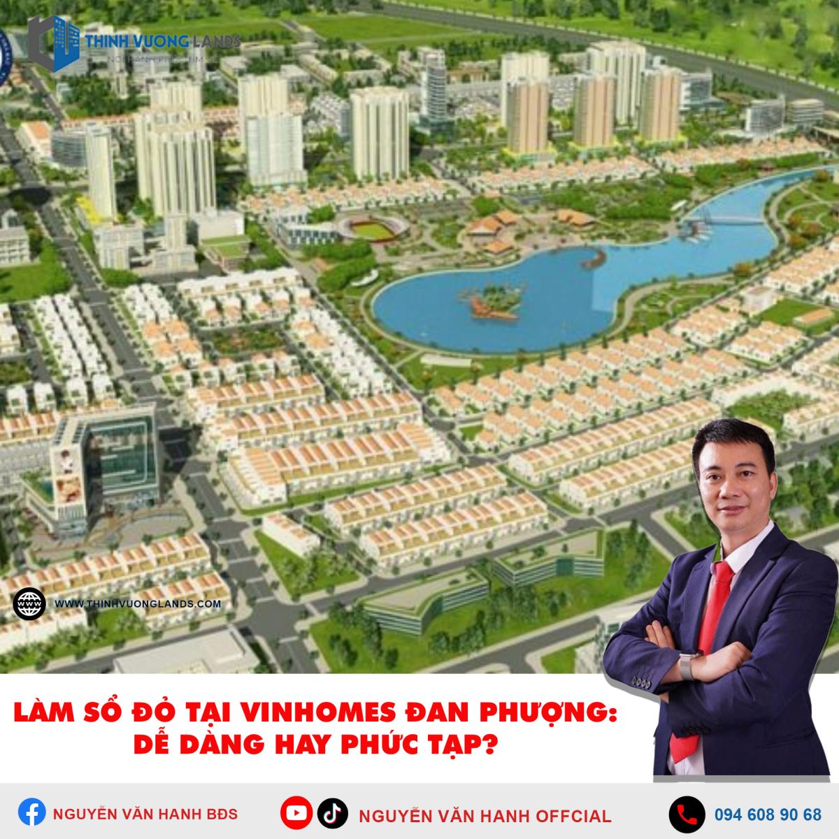 Làm sổ đỏ tại Vinhomes Đan Phượng: Dễ dàng hay phức tạp?