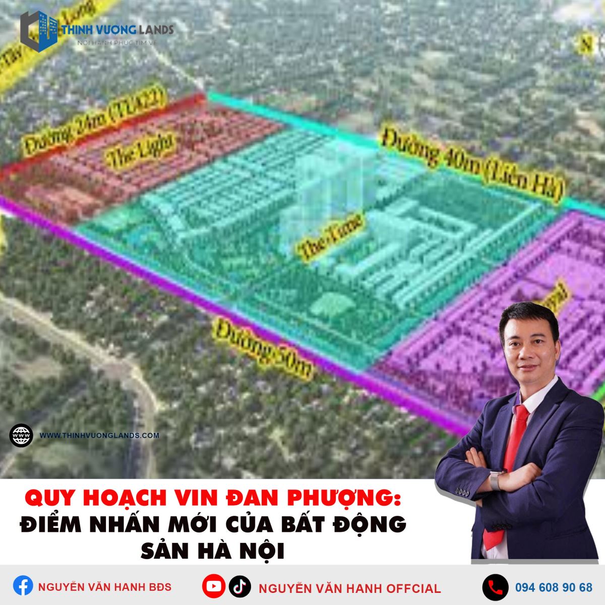 Quy hoạch Vin Đan Phượng: Điểm nhấn mới của bất động sản Hà Nội