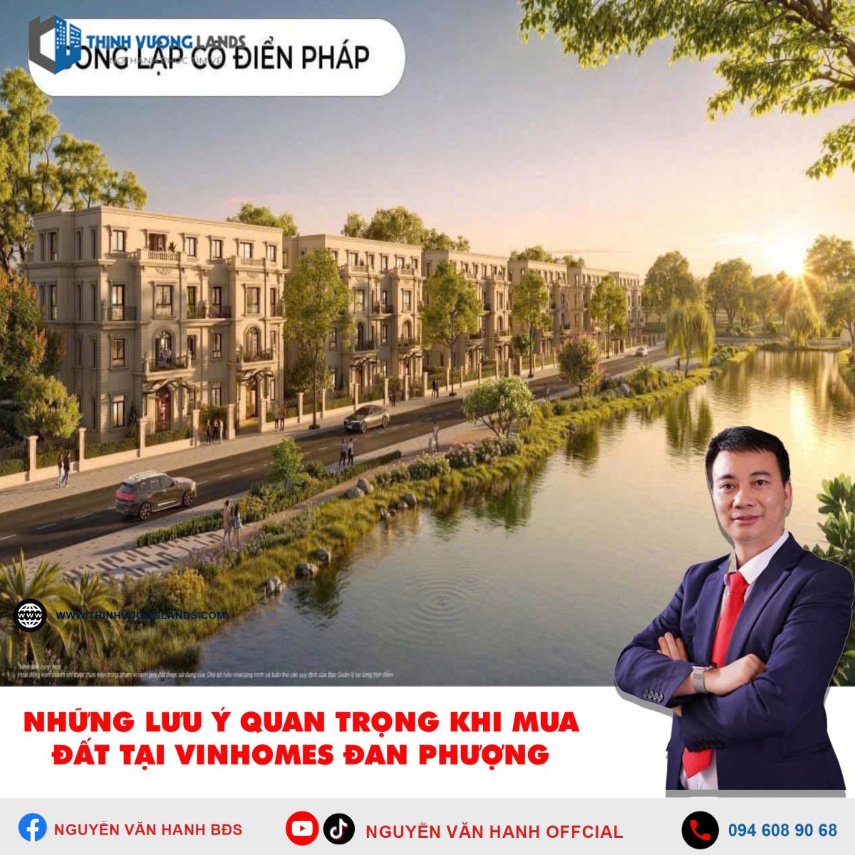 Những Lưu Ý Quan Trọng Khi Mua Đất Tại Vinhomes Đan Phượng