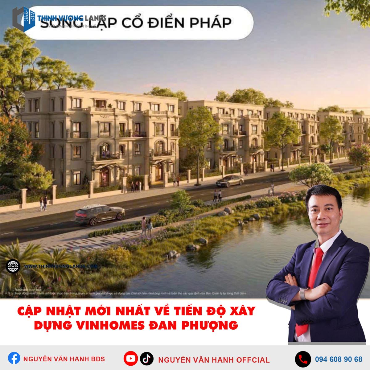 Vinhomes Đan Phượng – Tốc độ xây dựng ân tượng, hòa nhịp cùng nhịp phát triển phía Tây Hà Nội