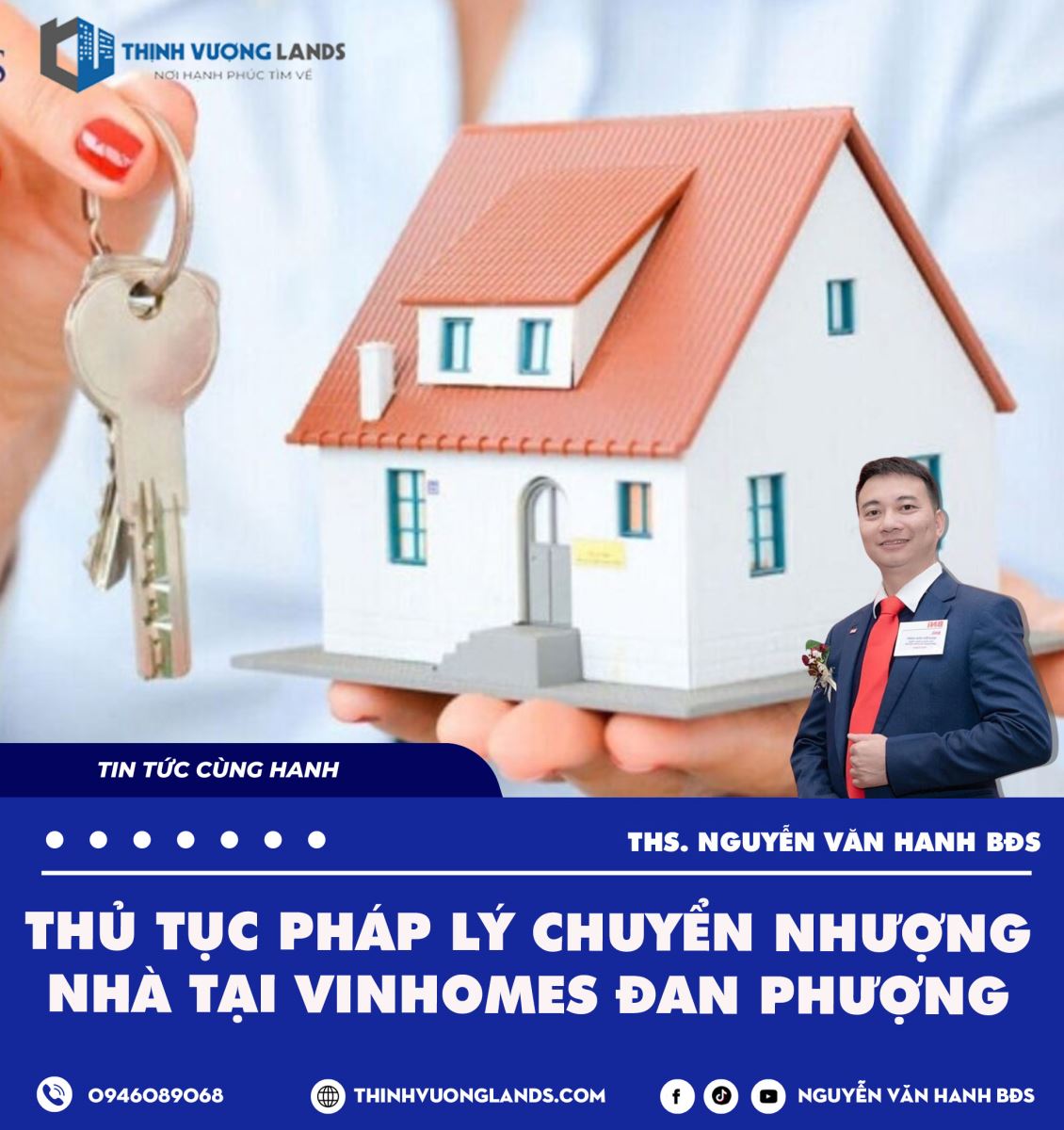 Thủ tục pháp lý chuyển nhượng nhà tại Vinhomes Đan Phượng