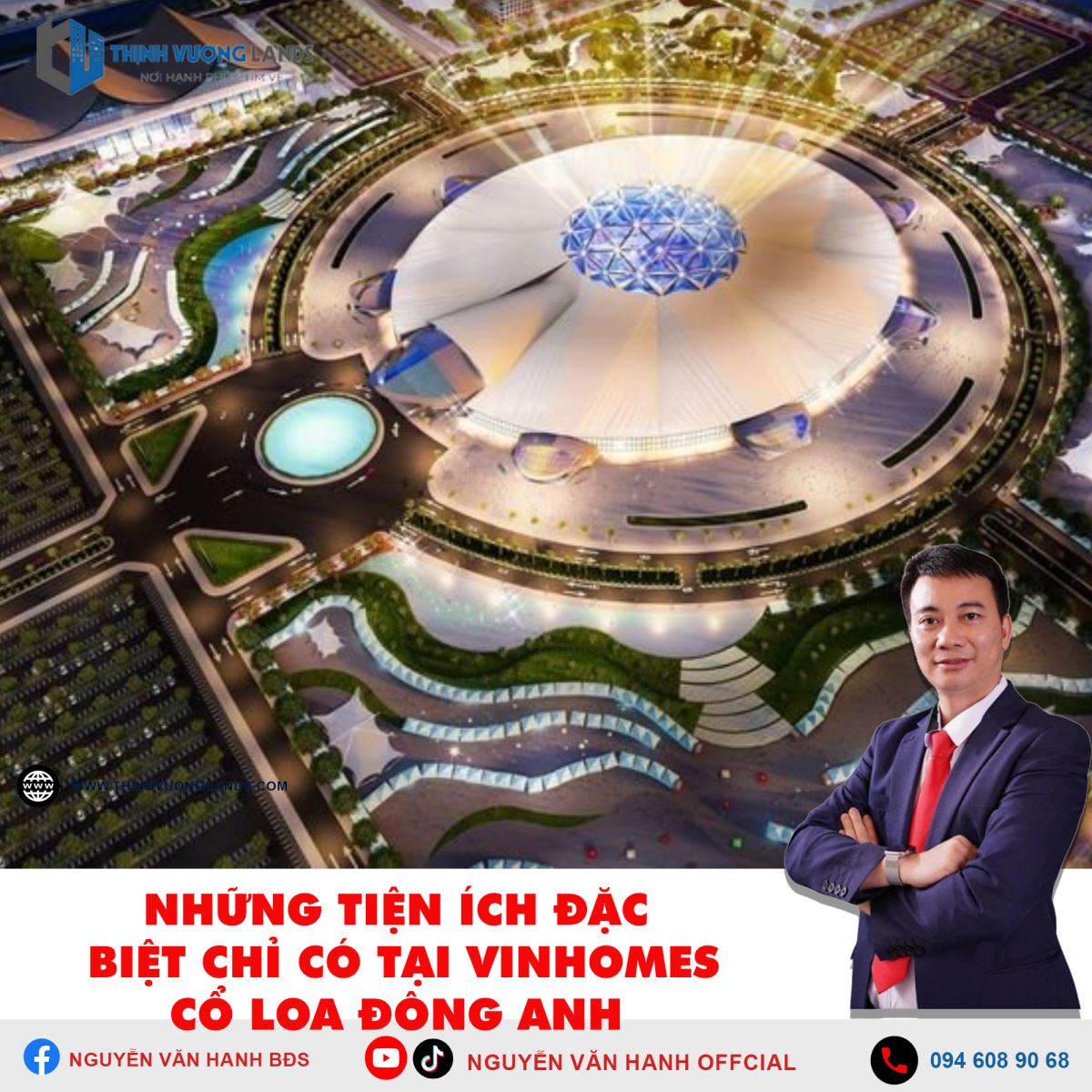 Những tiện ích đặc biệt chỉ có tại Vinhomes Cổ Loa Đông Anh