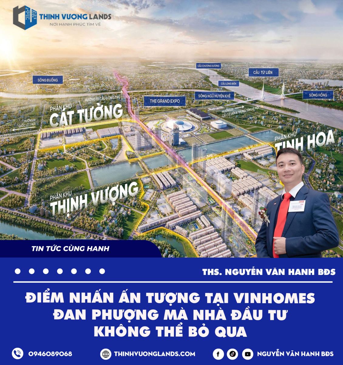 Điểm nhấn ấn tượng tại Vinhomes Đan Phượng mà nhà đầu tư không thể bỏ qua