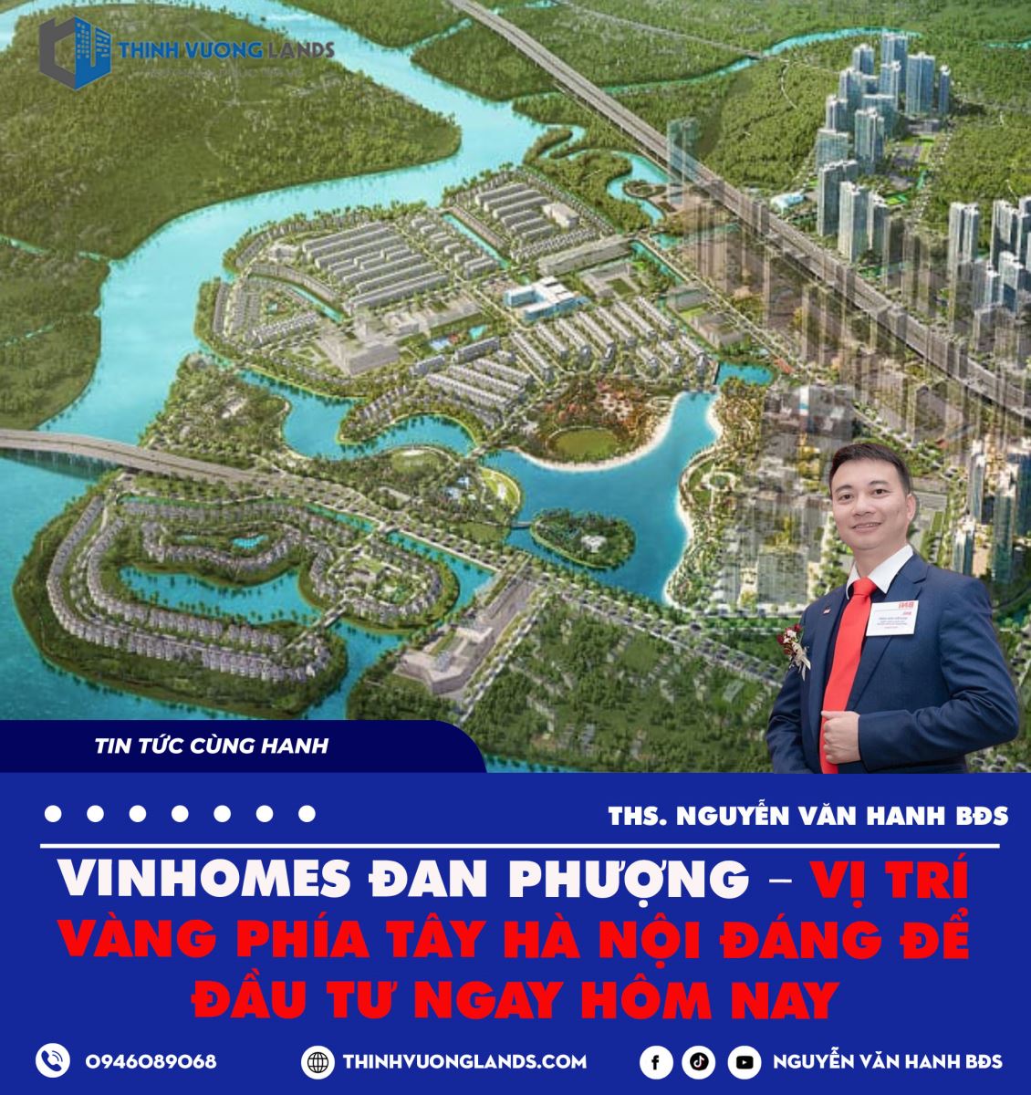 Vinhomes Đan Phượng – Vị Trí Vàng Phía Tây Hà Nội Đáng Để Đầu Tư Ngay Hôm Nay
