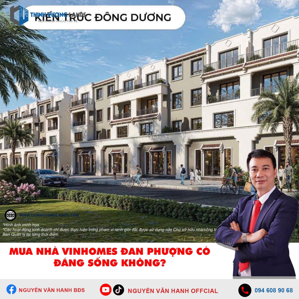 Mua nhà Vinhomes Đan Phượng có đáng sống không?