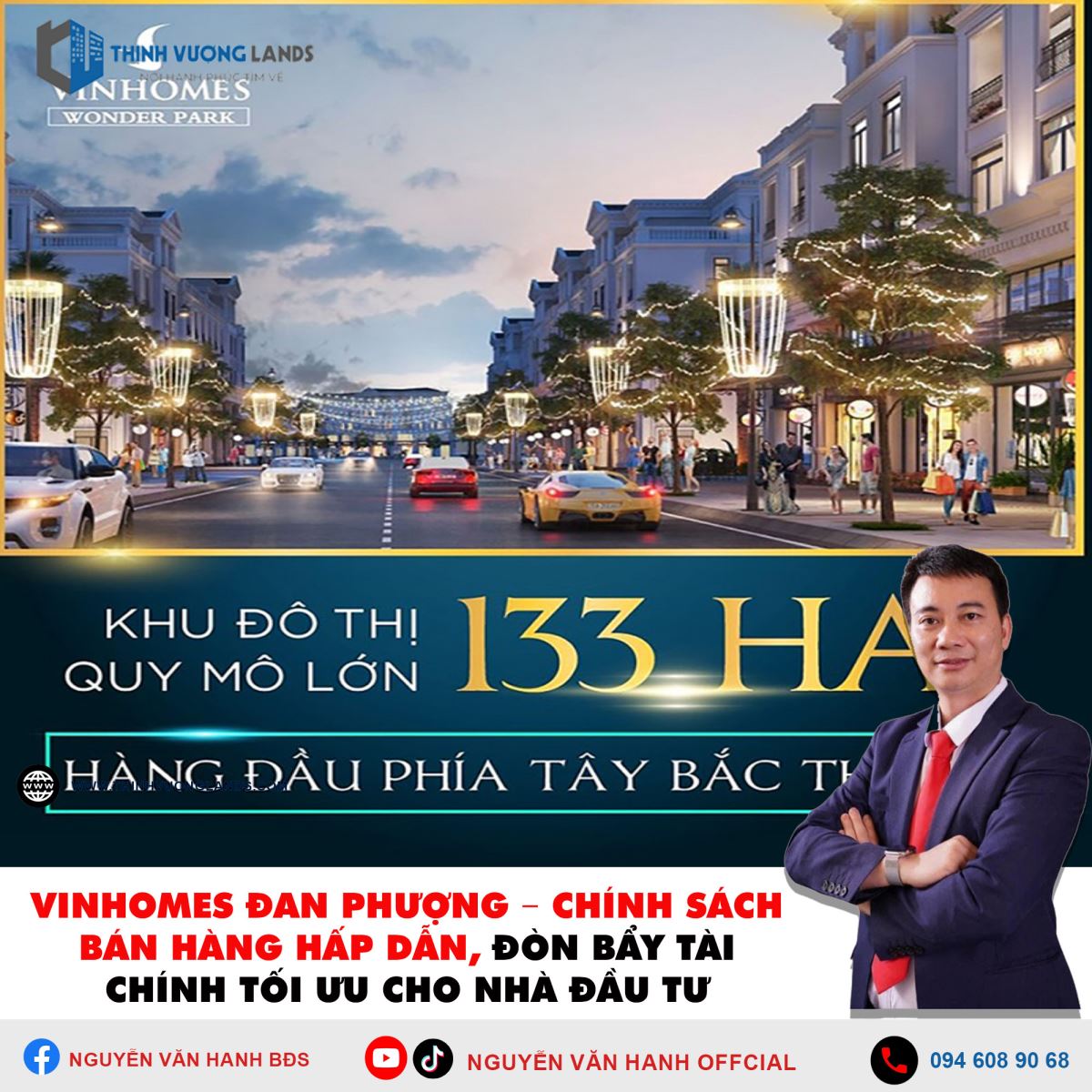 Vinhomes Đan Phượng – Chính Sách Bán Hàng Hấp Dẫn, Đòn Bẩy Tài Chính Tối Ưu Cho Nhà Đầu Tư