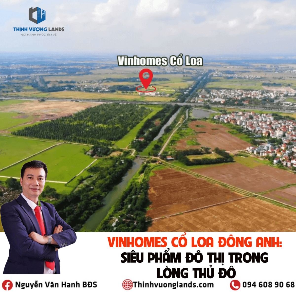 Vinhomes Cổ Loa Đông Anh: Siêu phẩm đô thị trong lòng thủ đô