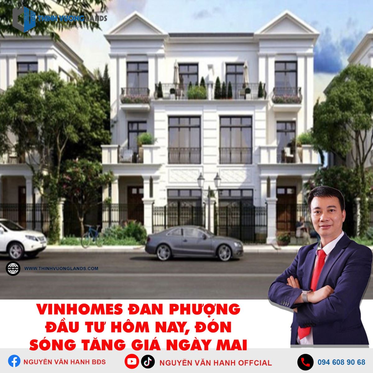 Vinhomes Đan Phượng – Đầu tư hôm nay, đón sóng tăng giá ngày mai