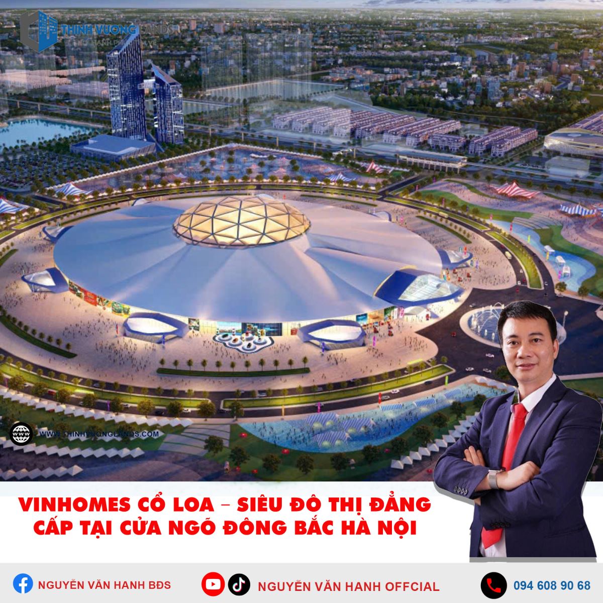 Vinhomes Cổ Loa – Siêu đô thị đẳng cấp tại cửa ngõ Đông Bắc Hà Nội